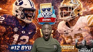 Pop-Tarts Bowl Was INSANE 🤯 #12 BYU vs #22 Georgia Tech 🔥 Reaction 🏈