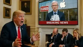 1 MINUTE AGO: Apple Suspends iPhone Sales Until Trump Lifts Tariffs