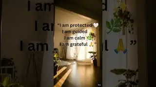 &ldquo;Positive Affirmations for Calm & Faith 🤍&rdquo;