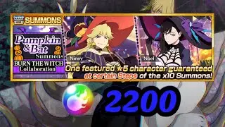 Pumpkin & Bat Summons BURN THE WITCH Collaboration 🙊 | Bleach Brave Souls