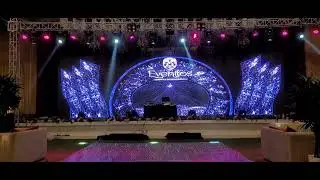 New Design Led wall Setup #resolume #3dmapping #sound