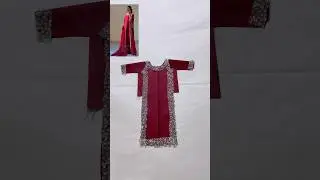 Hania Aamir Viral Look Cutting Tutorial for Beginners #haniaamir #viraldress #enayatich