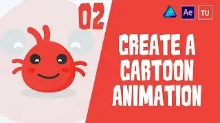 Tutorial - Create a Cartoon Animation Using Affinity Designer and After Effects - Part 02 #Tuto 02