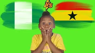 Nigeria vs Ghana for Kids!