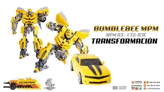 Bumblebee - Transformers Master Piece Movie - Transformación - Legendary Toys LTS 03C - En Español