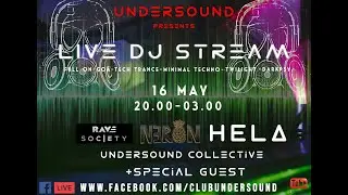 UnderSound Live DJ Party 16th May 2020