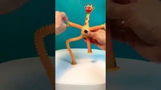 Cute Giraffe Pop tube trend #shorts #trending #cute #toys #best #poptube #giraffe