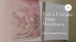 Let&rsquo;s Talk Routines featuring Versed Planning || Self Love Stickerbook || Just Joia