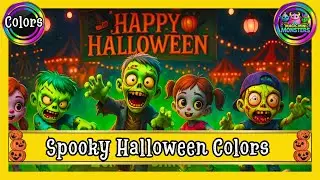 Spooky Halloween Colors | Mystical Spooky Poetry | Magic Mini Monsters