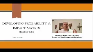 Developing Risk Probability and impact matrix