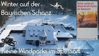 Winter auf der Bayrischen Schanz - Keine Windparks im Spessart