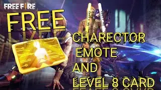 FREE CHARECTOR ! FREE EMOTE ! FREE LEVEL 8 ! UPGRADE CARD ! FFCS