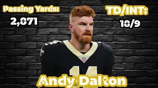 Andy Dalton: New Orleans Saints Highlights - 2022-23