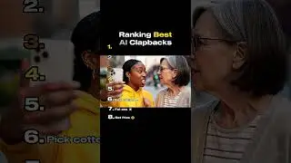 Ranking Best AI Clapbacks #shorts #funny #trending #memes