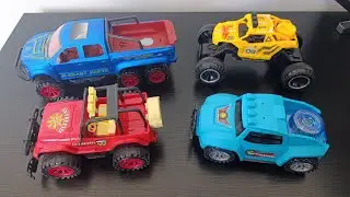 4 Minutes Satisfying With Buggy & Offroad Car Play Toy Sets | ASMR | Unboxing & Review