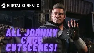 Mortal Kombat X - All Johnny Cage Cutscenes