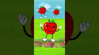 Short for kids | Nursery Rhymes | Kids Songs | Fruits | Apple