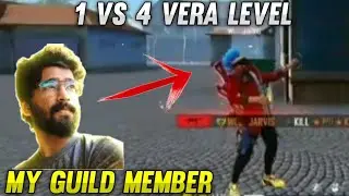 MY FRIEND IN WARLOOP ARMY 🤩 1 VS 4 VERA LEVEL MATCH 💯💥