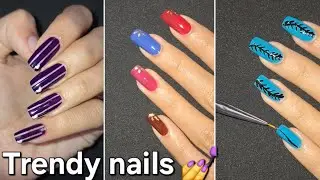 Easy and simple nailart for beginners 💅💕 #shorts #short #shortvideo #youtube #trending #art #nails  