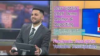 Jess Liptzin 2026 Anchor and Reporter Demo Reel