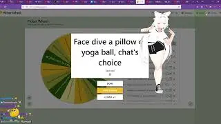 Filian Facedives into a Yoga Ball from her chair