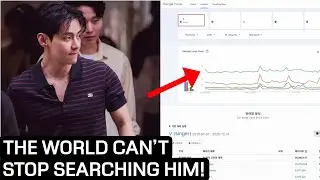 Только что! Google Trends подтверждает глобальное влияние Ким Тэхёна в 2025 году.