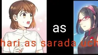 Shinbi house react to hari as sarada uchiha