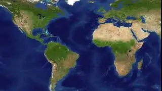world map zoom in Caribbean