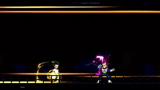 Gon (new) Vs Vegeta Mugen Jus