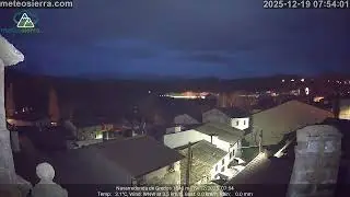 Navarredonda de Gredos ☀️🌧️🌚️ Timelapse Diciembre de 2025 🕕️