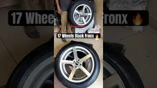 17 Alloys Black Fronx🔥🛞 #wheels #modified #fronx #black #fronxmodified #automobile #shorts #short