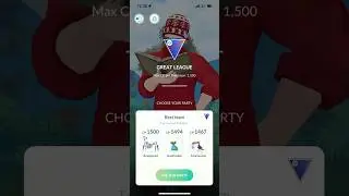Best team suggestion in pokemon go great league #pokemongo #gobattleleague #gbl #pvpbattle #shundo