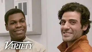 'Star Wars': Oscar Isaac, John Boyega & JJ Abrams Talk Finn and Poe's 'Deep' Relationship