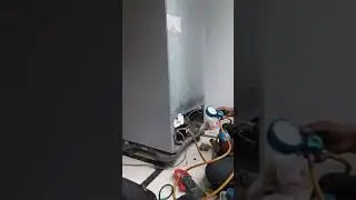 Fridge gas charging