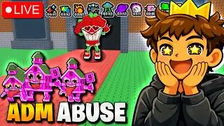 EVENTO DE ADM ABUSE ❤ VALENTINE UPDATE - ROUBE UM BRAINROT AO VIVO #roblox #brainrot