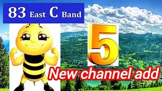 G sat 30 at 83 est 5 New channel add C band dish par
