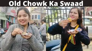 Street Food of Old Chowk, Lucknow | 12 Flavored Pani ke batase | Akanksha the Xplorer V-120