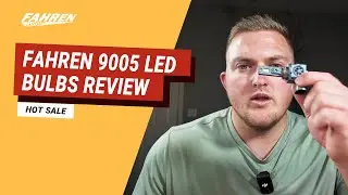 Fahren 9005 LED Headlights Review &ndash; Design & Real Night Test!