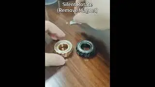 Metal Ring Fidget Spinner, Adjustable Fidget Slider, Office desktop sport toys