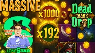 💀💰 INSANE 1000X MULTIPLIER HIT! DEAD MAN&rsquo;S DROP LIVE @LoneStarCasinoOfficial 🔥😱