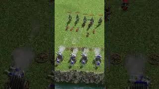12 Organ Guns vs. Black Army - Age of Empire 3 Definitive Edition #ageofempire3