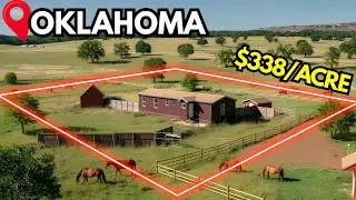 15 Dirt-Cheap OKLAHOMA Ranches (with Acerage)!