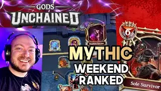 Gods Unchained - MYTHIC Weekend Ranked Matches | How does Frenzied Aggro War Perform?