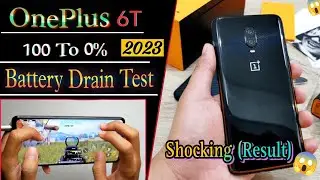 Oneplus 6T Battery Test 2023 | Shoking Rustle 😱) Oneplus 6T in 2023 : Oneplus 6T Battery Test Pubg