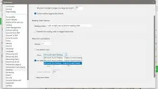 OCR Voice Recognition in Acrobat 2023