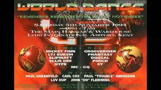 Slipmatt @ World Dance, Lydd Airport 5th Nov 1994