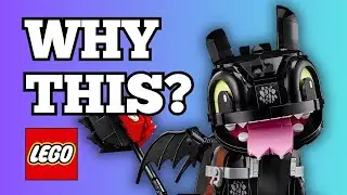 LEGO Toothless REVIEW - How To Train Your Dragon (Set 10375)