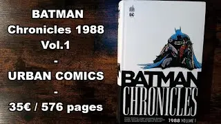 BATMAN Chronicles 1988 vol. 1 Urban Comics review