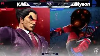 Liquid | Riddles (Kazuya) vs CF | Seibrik (Mii Brawler) - Pools - Port Priority 8