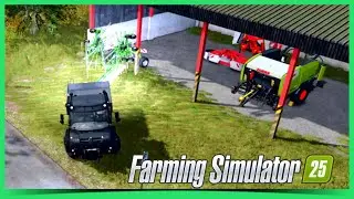 Farming Simulator 25: 🌾125 - Grasschnitt einlagern - Ps5 4K Gameplay German